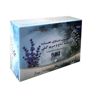صابون دانه کاج و مریم گلی
