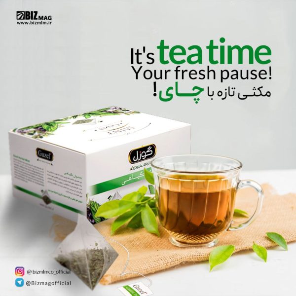 دمنوش مثلثی نعناع