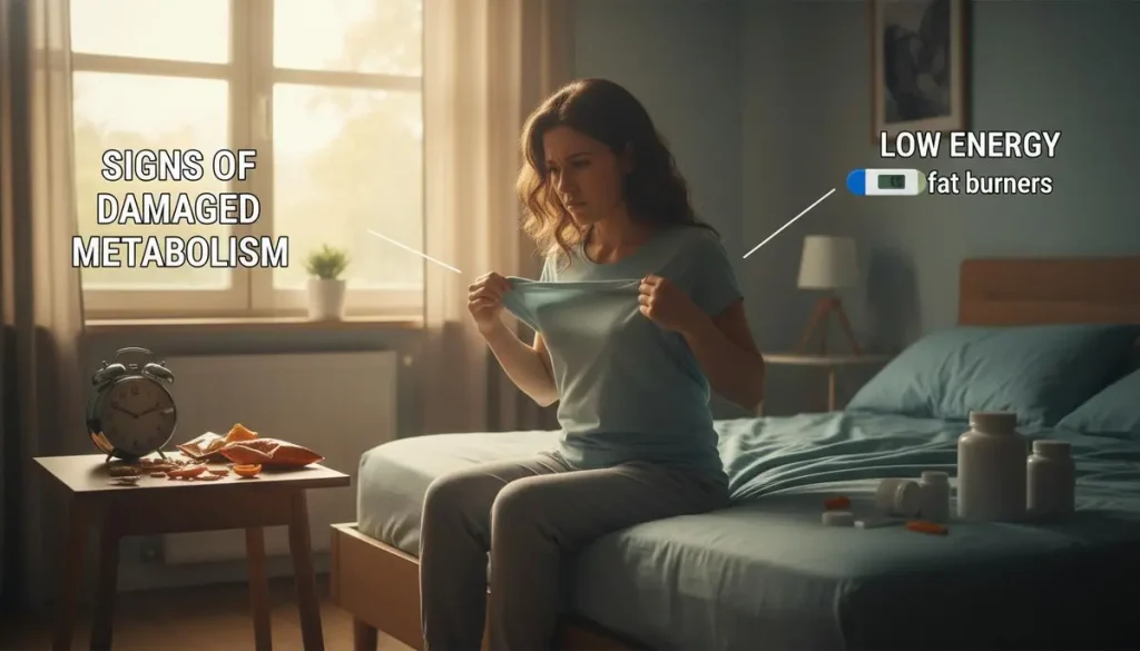 ۳ نشانه که چربی‌سوزی متابولیسم شما را تخریب می‌کند